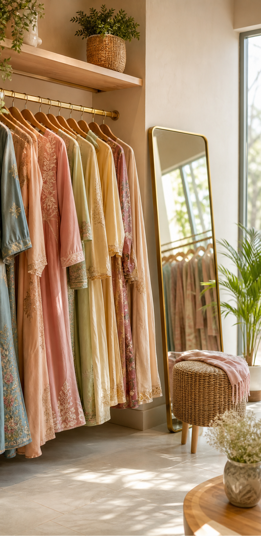 Reewaj boutique lookbook mood